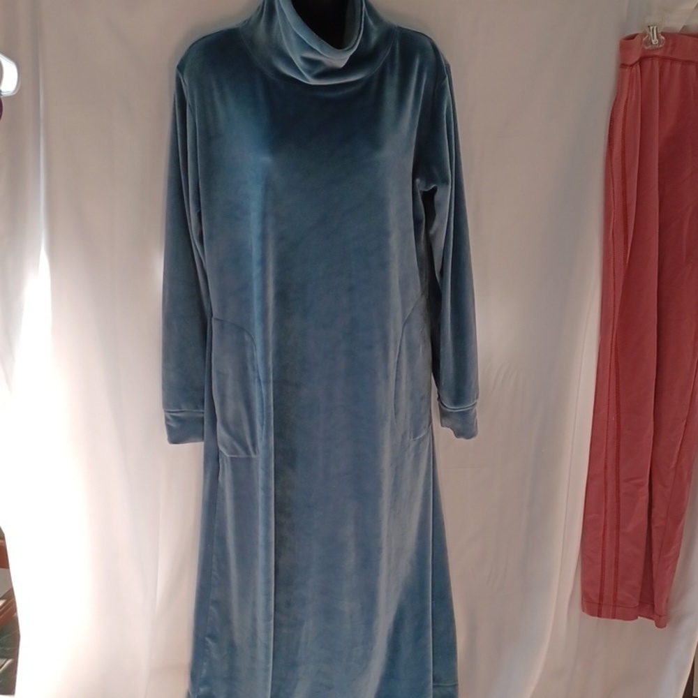 Softies Paddi Murphy Pullover Snuggle Lounger Oprahs Fav., Blue, PTP=24", 46"L